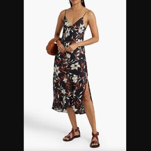 Rag and Bone Mallory Floral Midi Slip Dress